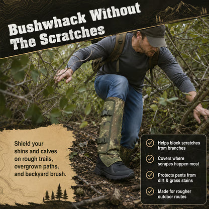 Outdoor Protective Leg Gaiters for Hiking and Hunting
