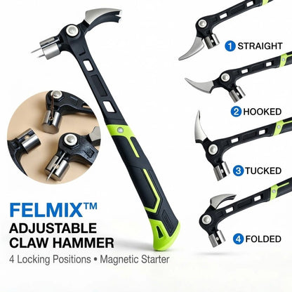 Felmix™ Adjustable Claw Hammer