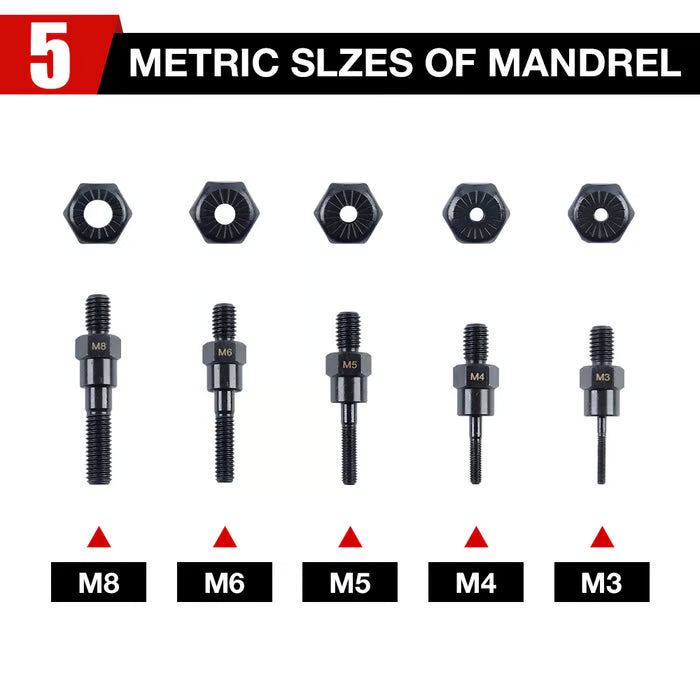 Rivet gun for drill