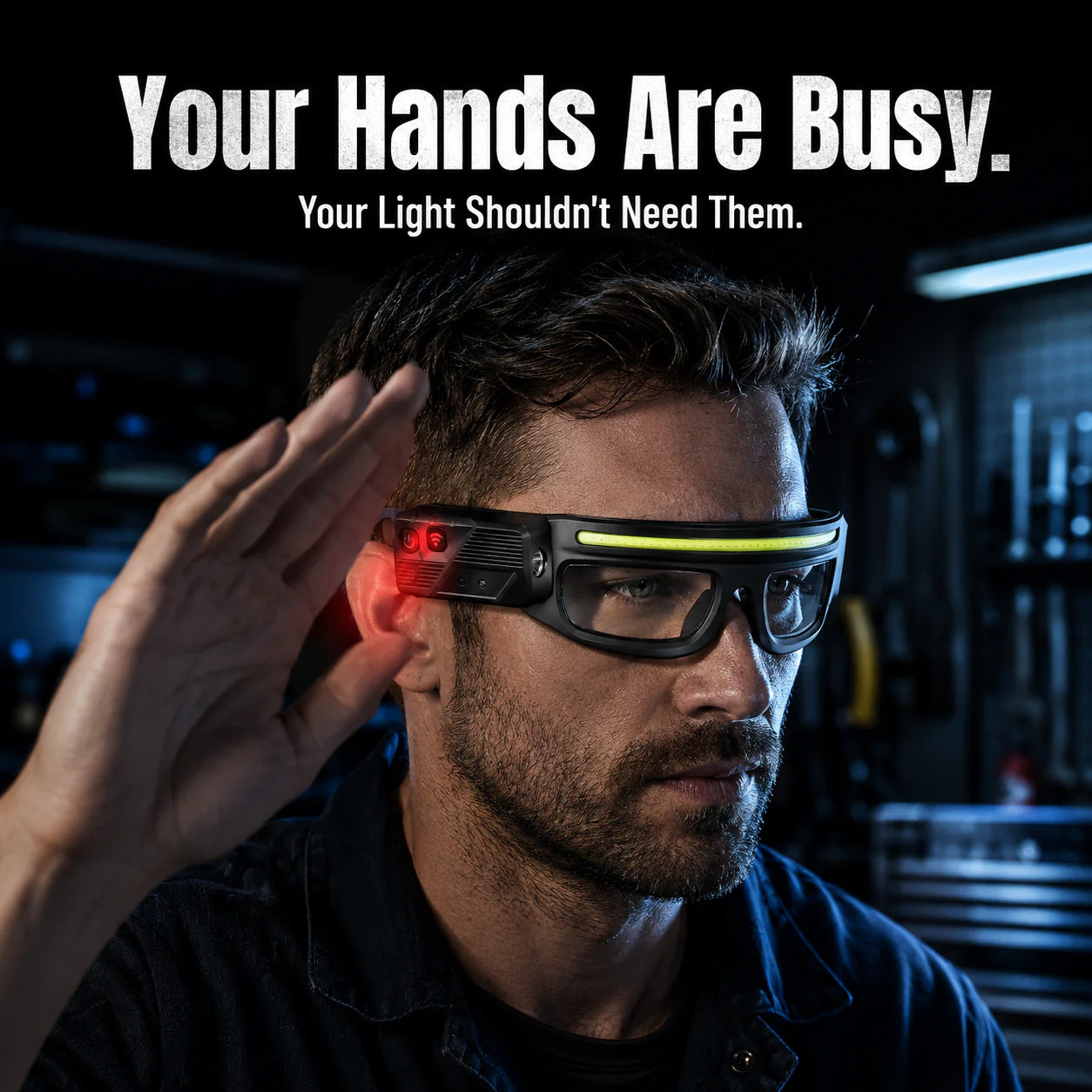 FelmixPro™ Ultra-Bright LED Safety Glasses
