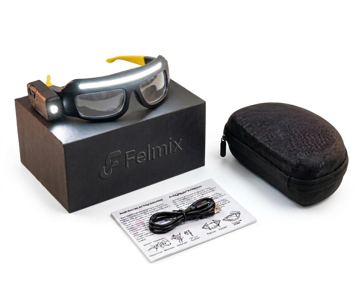 FelmixPro™ Ultra-Bright LED Safety Glasses