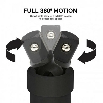 Felmix™ 3-Piece Swivel Impact Adapter Set