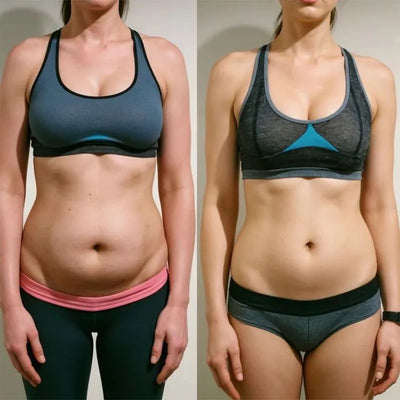 Before and after results
