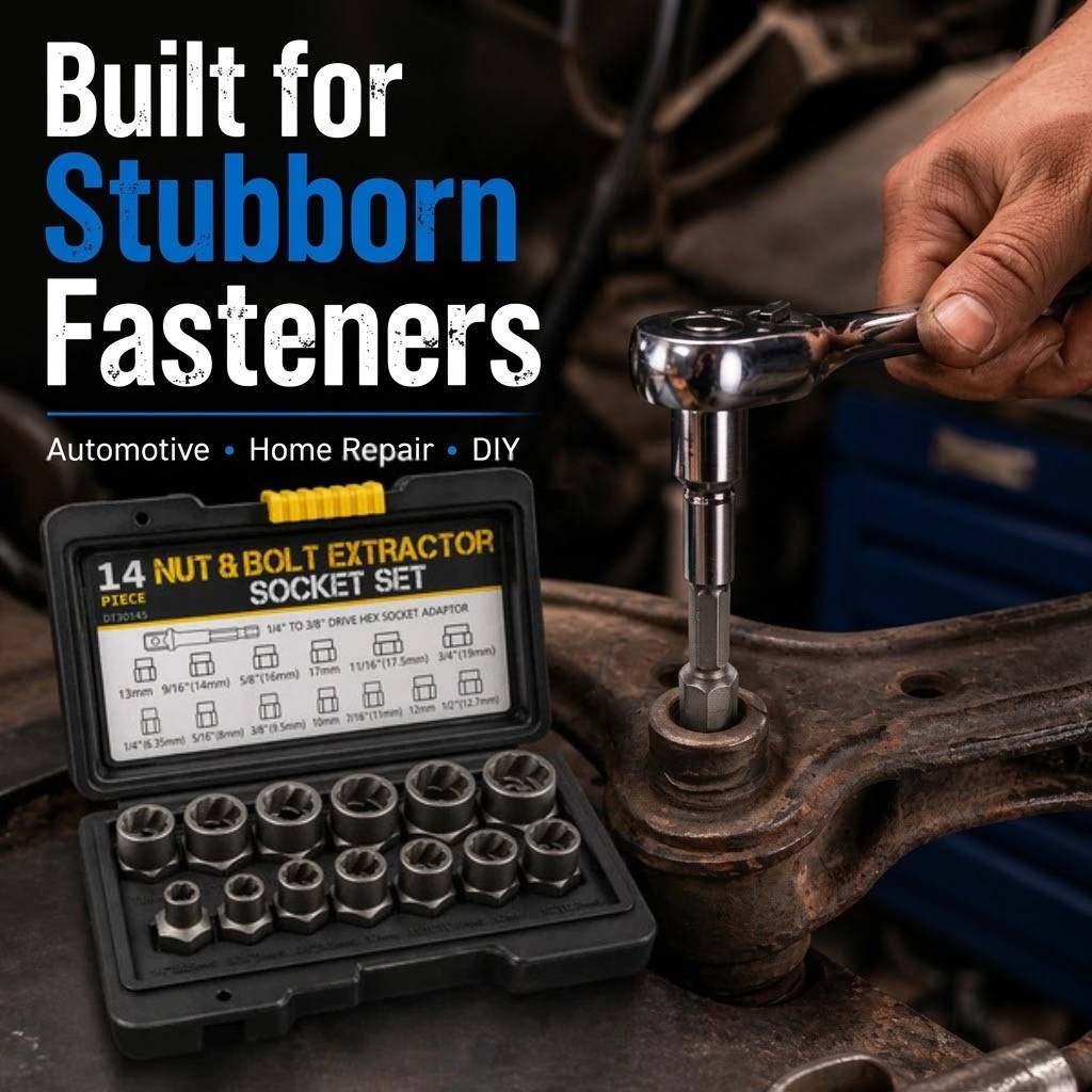 Felmix™ Bolt & Nut Extractor Socket Set